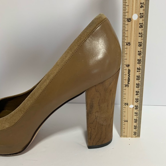 Banana Republic Leather Peep Toe Pump Heel… - Picture 7 of 8